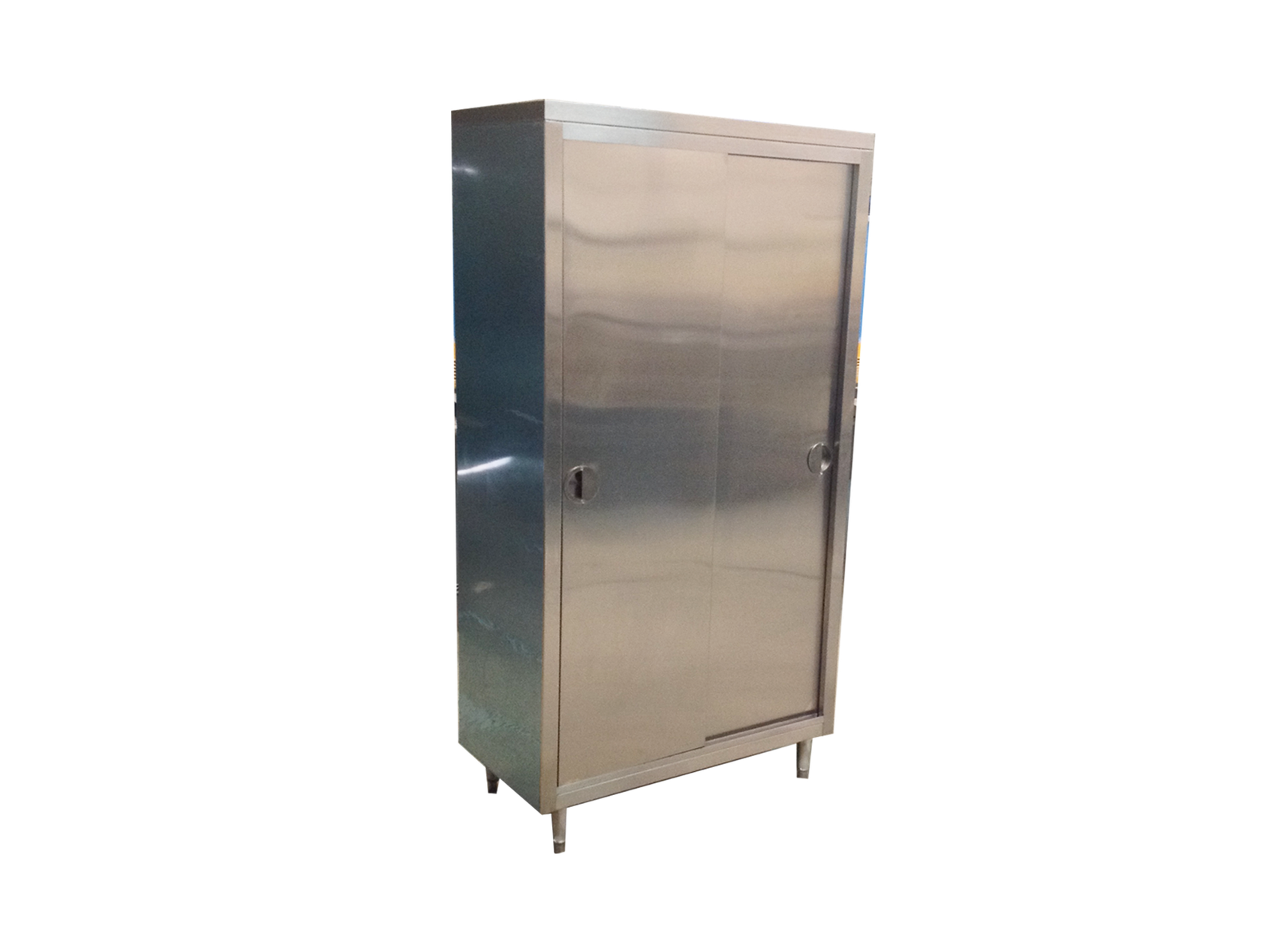 MAINOX alacena enacero inoxidable con puertas corredizas