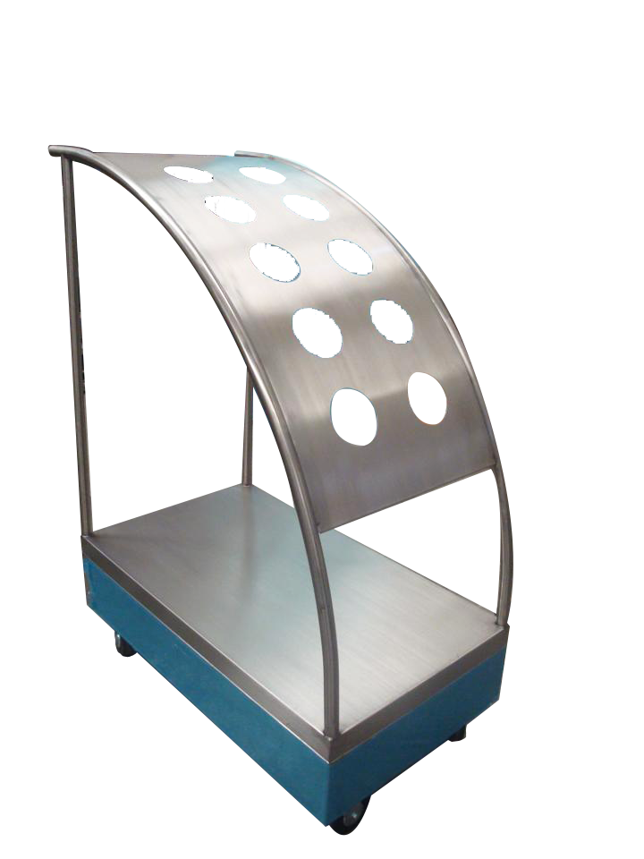 MAINOX carro porta cilindros para cubiertos
