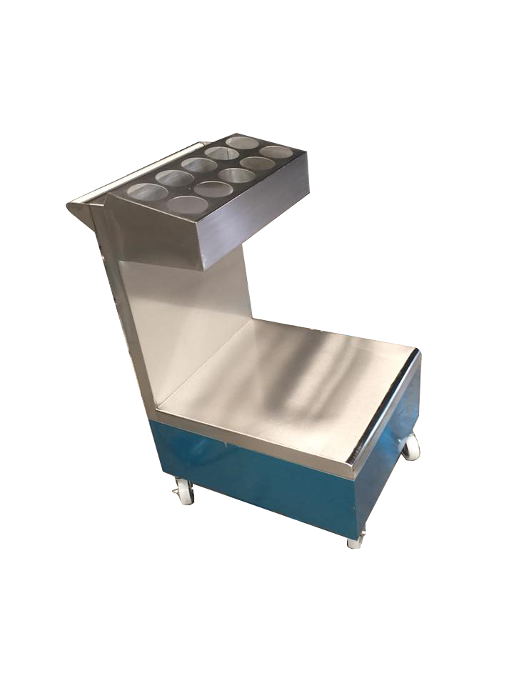 MAINOX carro porta cubiertos y charolas